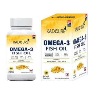 KADCURE OMEGA 3 FISH OIL CAPS