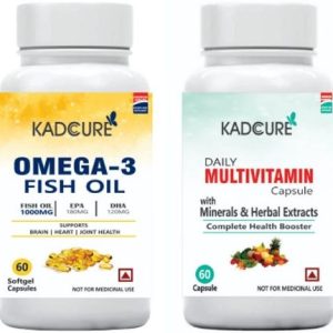 KADCURE OMEGA + MULTIVITAMIN CAPS COMBO